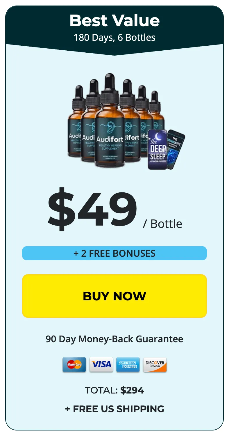 Buy Audifort 6 Bottles